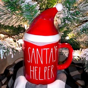 SOLD**Rae Dunn brand new Santa’s Helper mug**SOLD